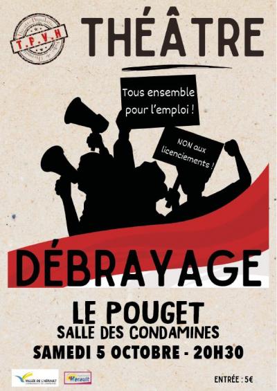 Debrayage octobre le Pouget